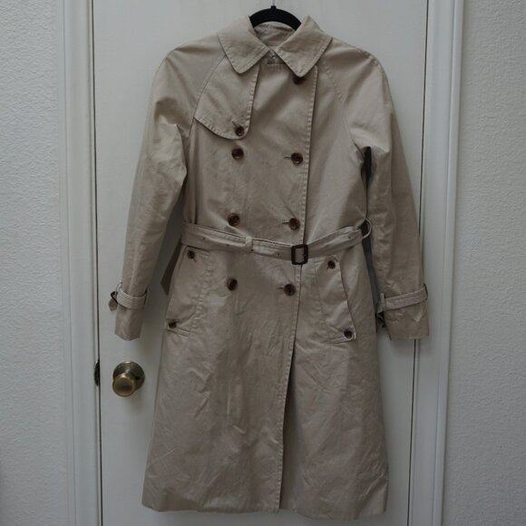 Jackets & Blazers - Beige Trench Coat